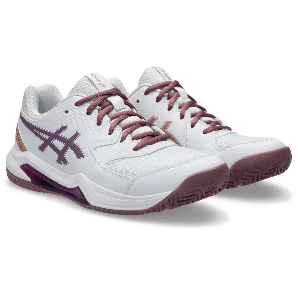 GEL-DEDICATE 8 PADEL – WHITE / DARK UBE