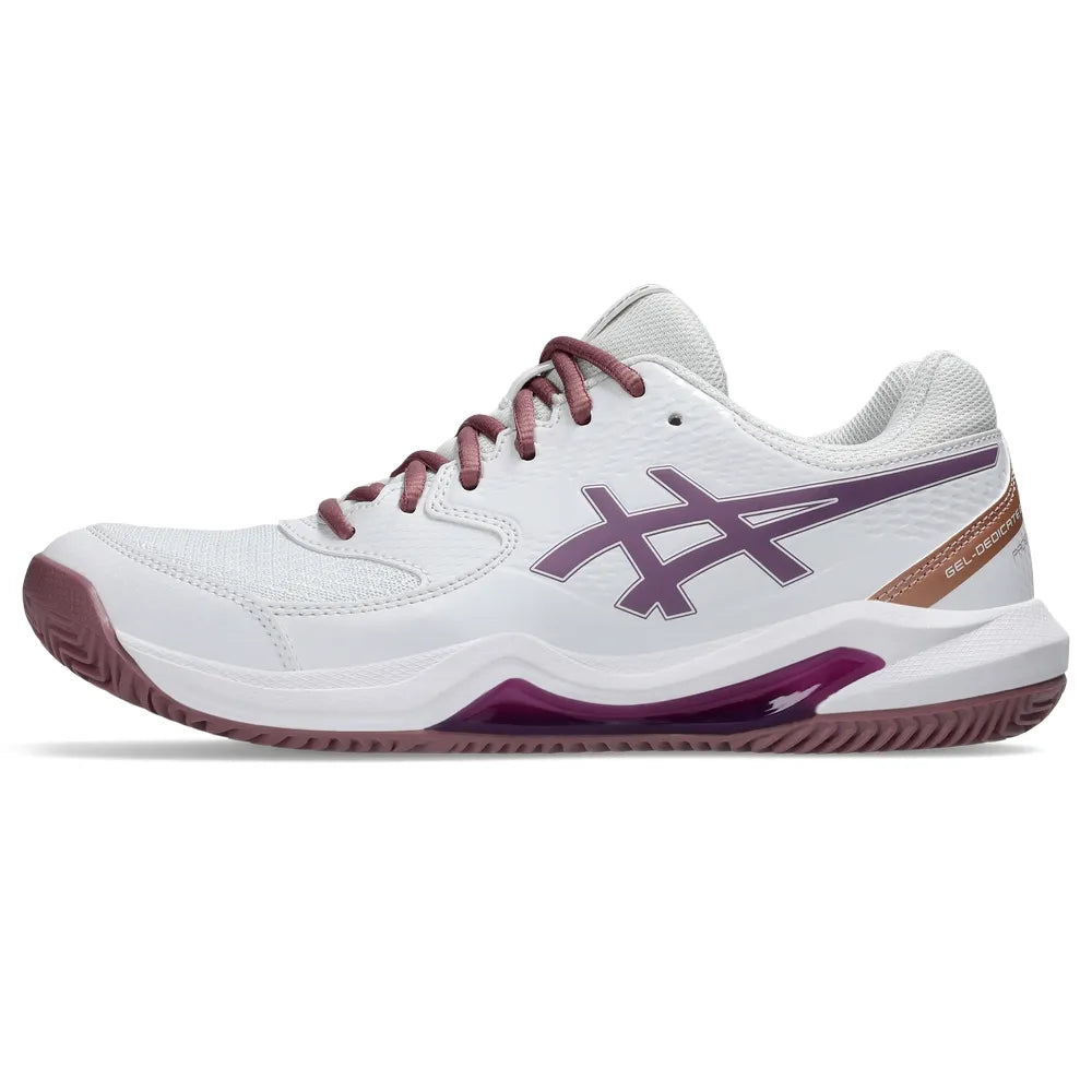GEL-DEDICATE 8 PADEL – WHITE / DARK UBE