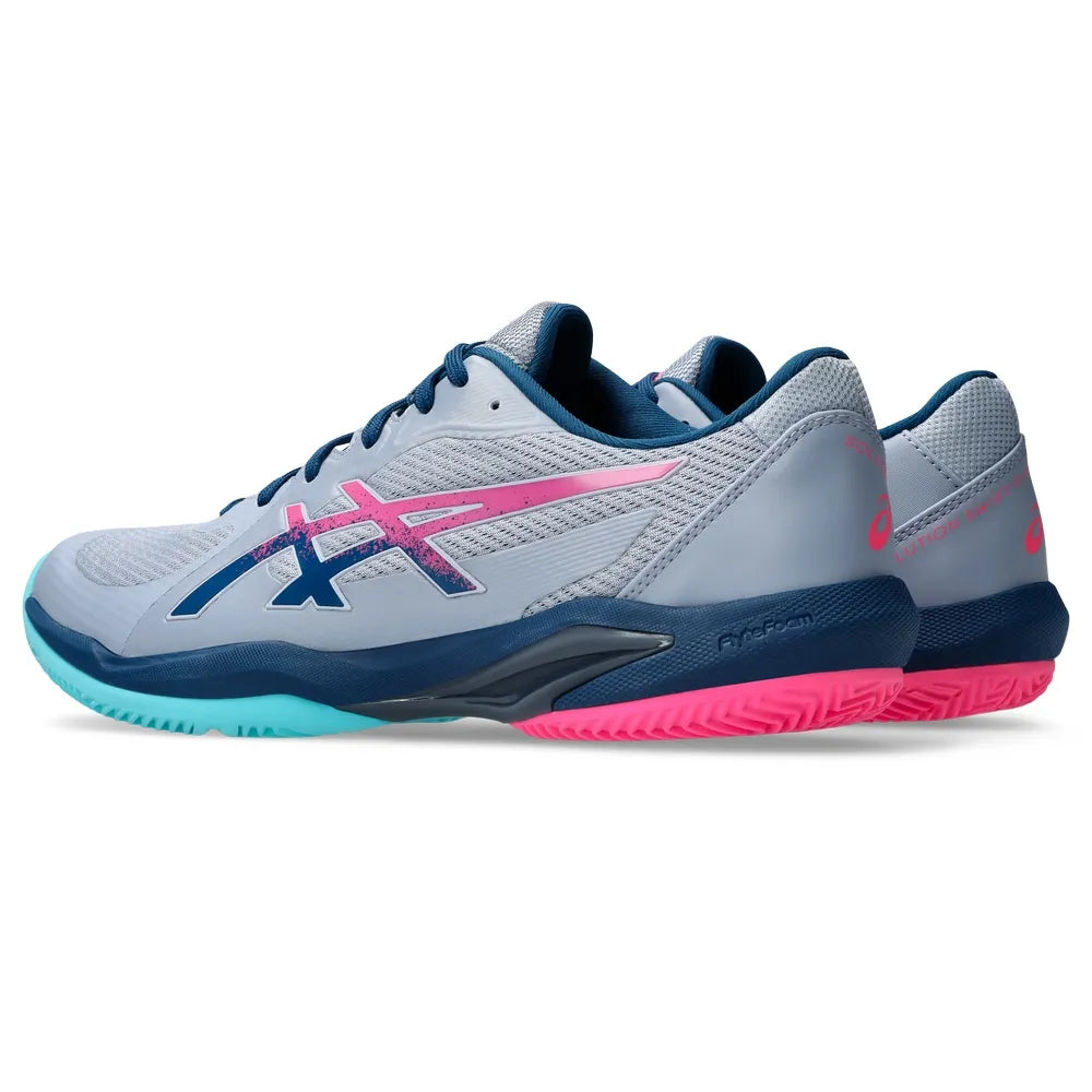 ASICS SOLUTION SWIFT FF 2 PADEL – GREY BLUE / MAKO BLUE