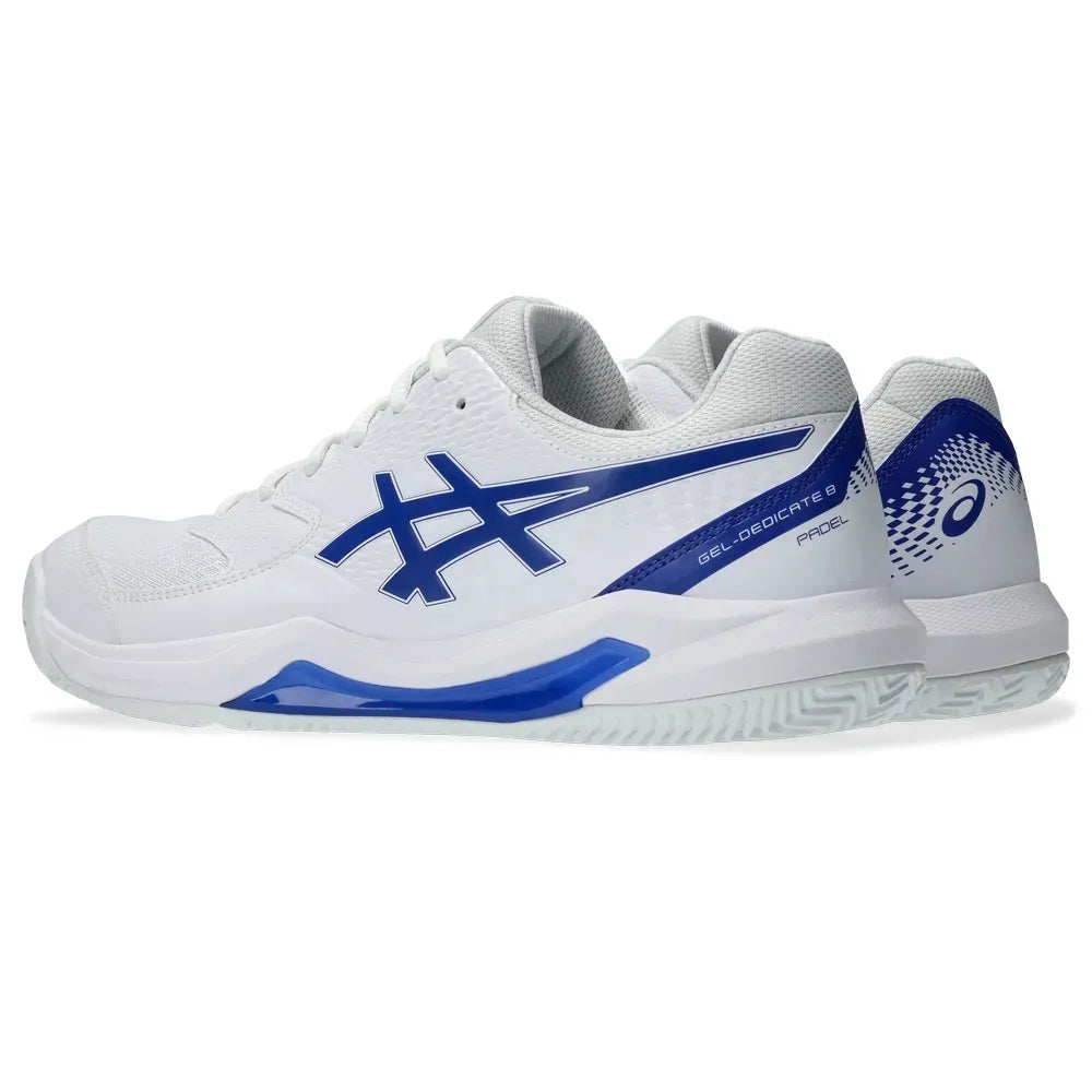 GEL-DEDICATE 8 PADEL – WHITE / DARK COBALT