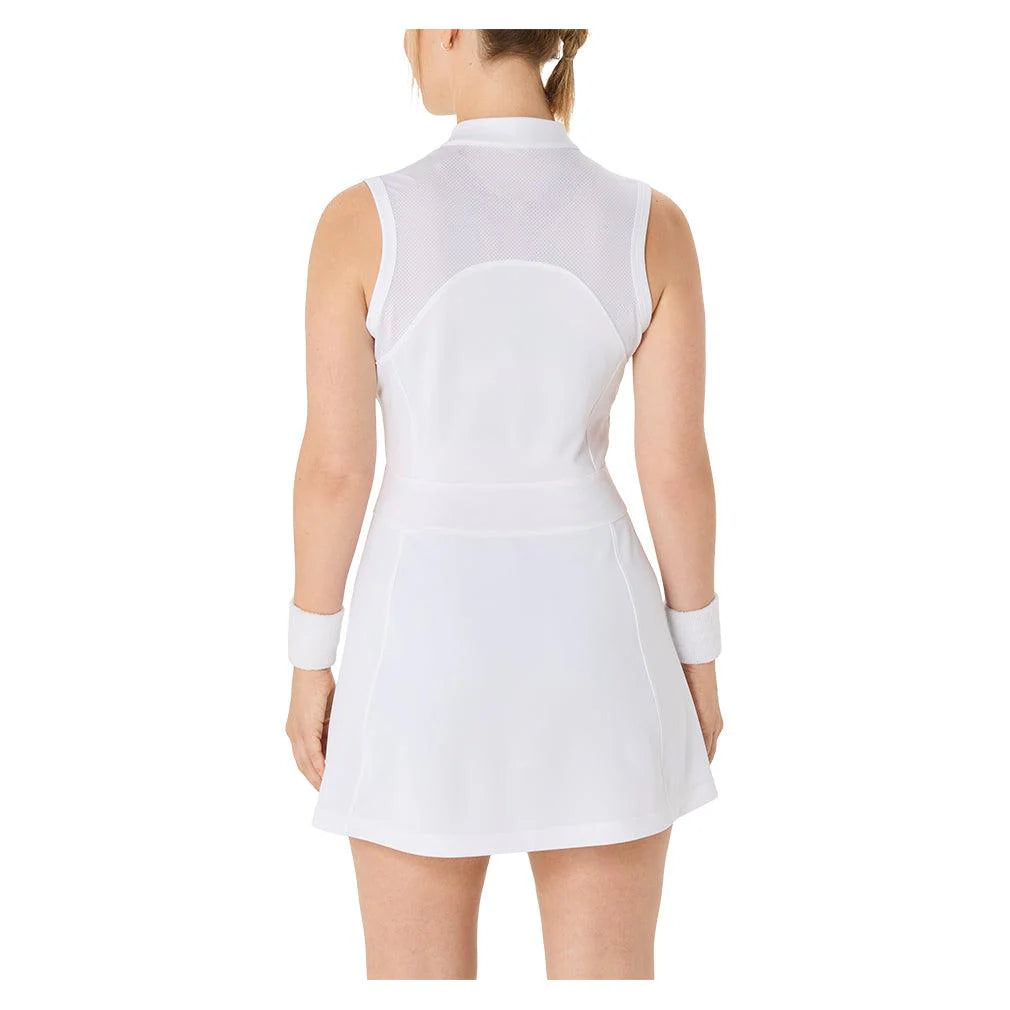 WOMEN’S COURT TENNIS DRESS – BRILLIANT WHITE