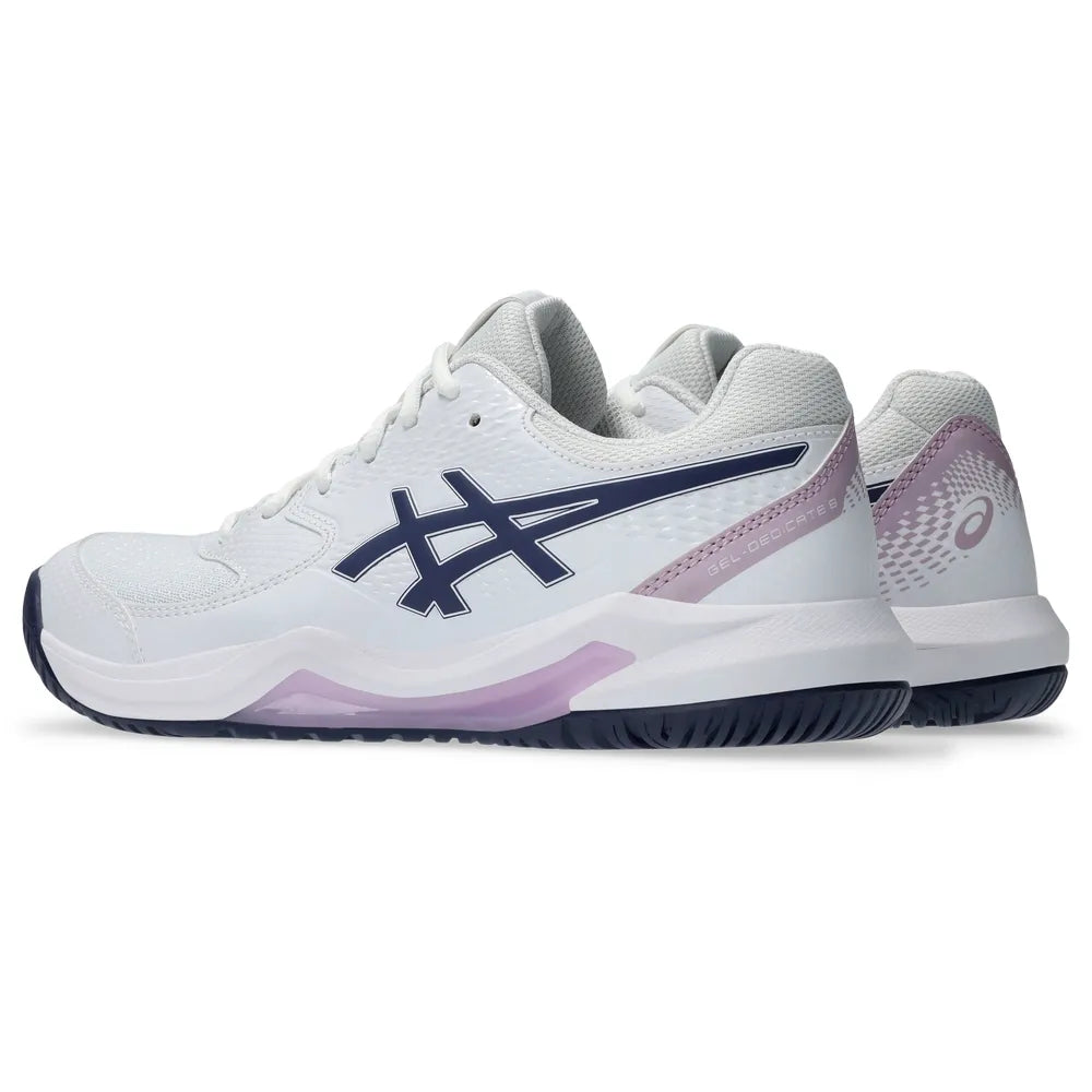 ASICS GEL-DEDICATE 8 – WHITE / INDIGO FOG