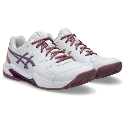 GEL-DEDICATE 8 PADEL – WHITE / DARK UBE
