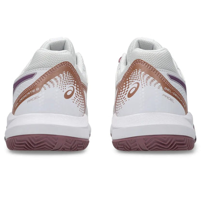 GEL-DEDICATE 8 PADEL – WHITE / DARK UBE