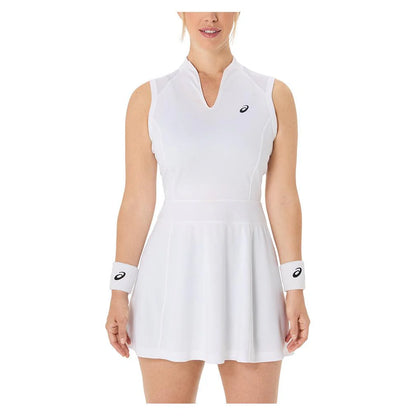 WOMEN’S COURT TENNIS DRESS – BRILLIANT WHITE