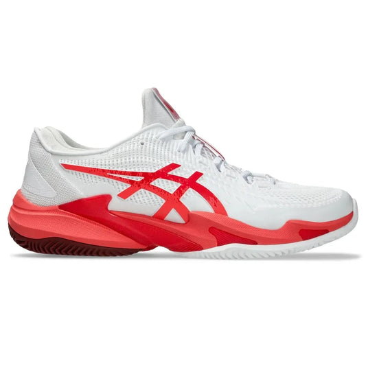 COURT FF 3 NOVAK CLAY – WHITE/ELECTRIC RED