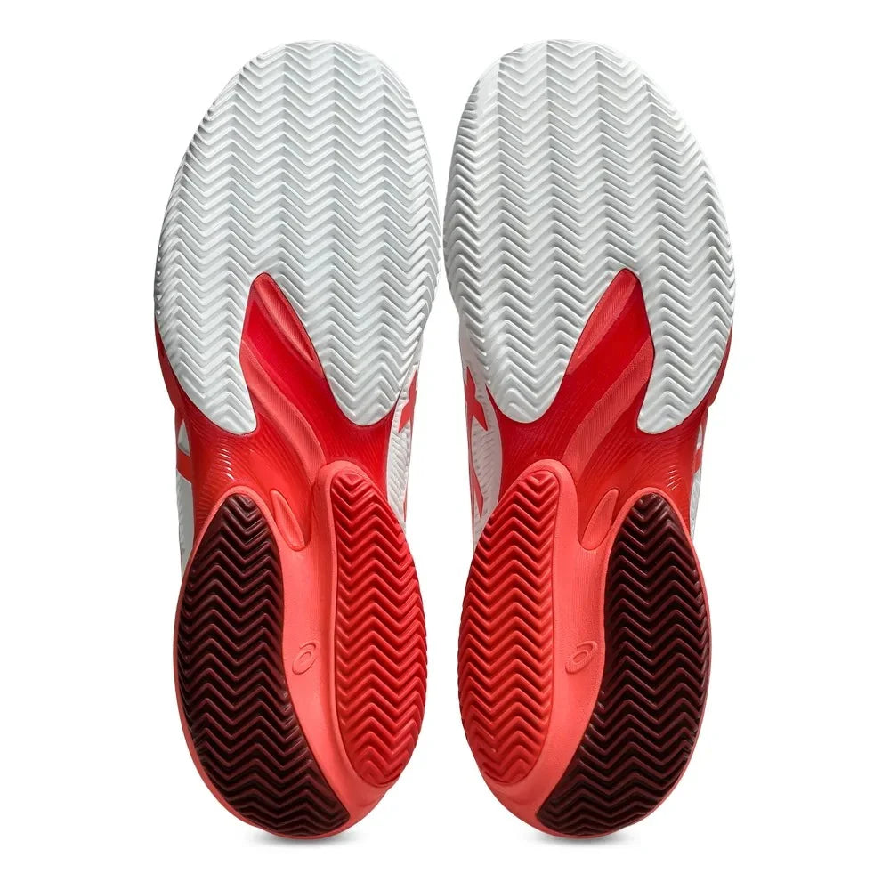COURT FF 3 NOVAK CLAY – WHITE/ELECTRIC RED