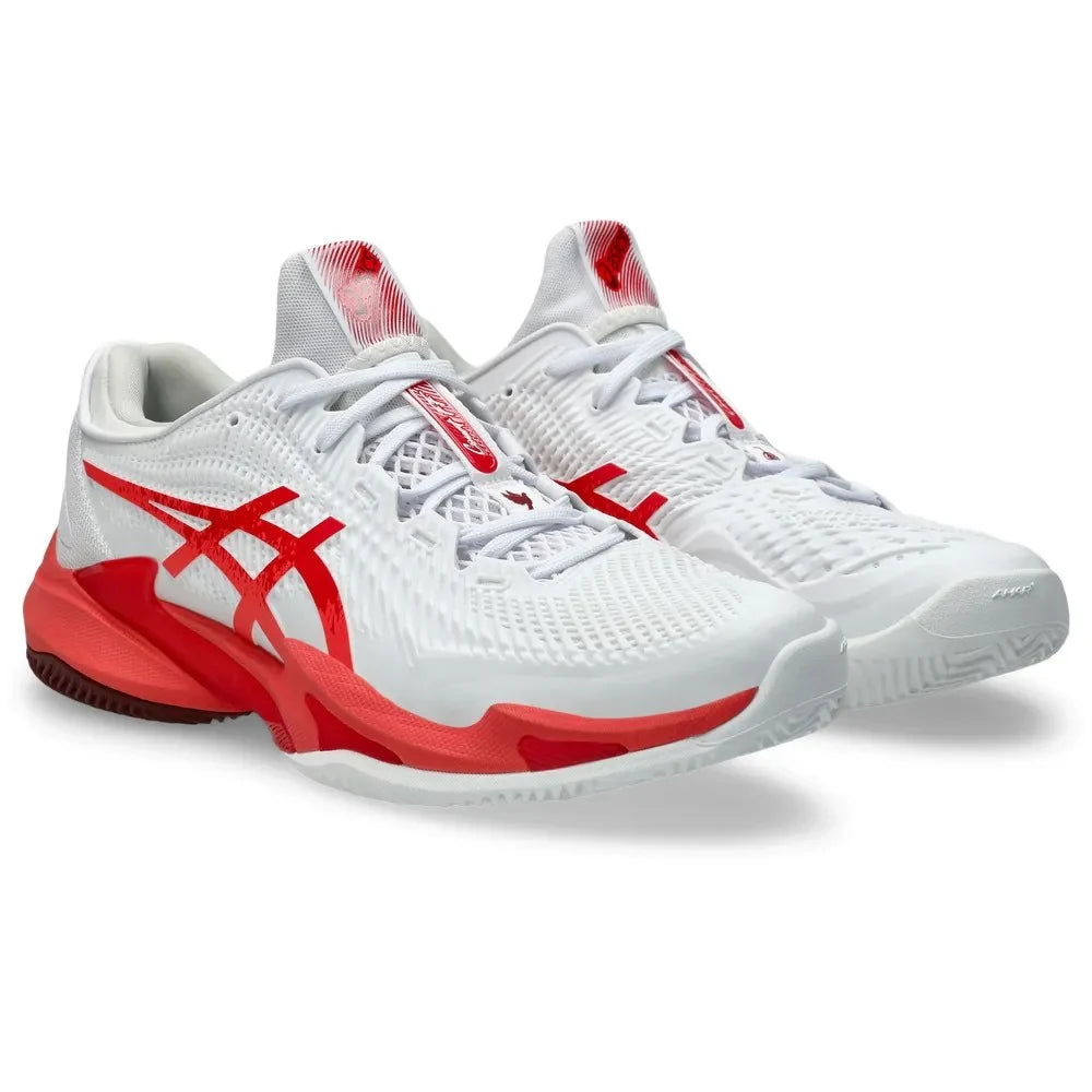 COURT FF 3 NOVAK CLAY – WHITE/ELECTRIC RED