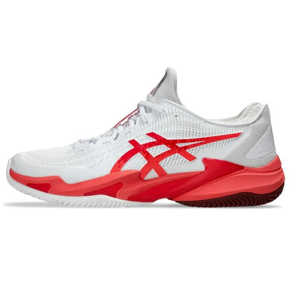 COURT FF 3 NOVAK CLAY – WHITE/ELECTRIC RED