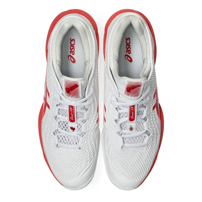 COURT FF 3 NOVAK CLAY – WHITE/ELECTRIC RED
